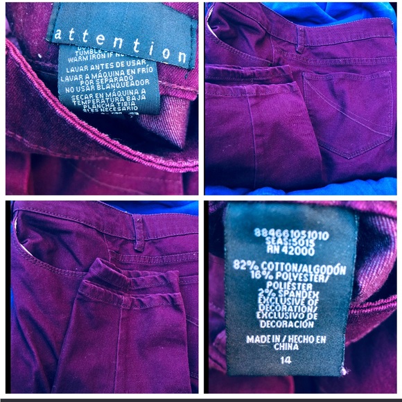 🌹🌹Lot of 3 jeggings Size 14🌹🌹 - Picture 2 of 4